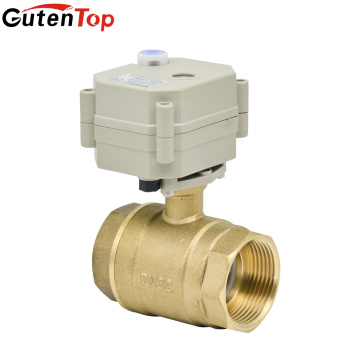 Gutentop Factory Directly Provide Quality Motorized Water Brass Solenoid Valve